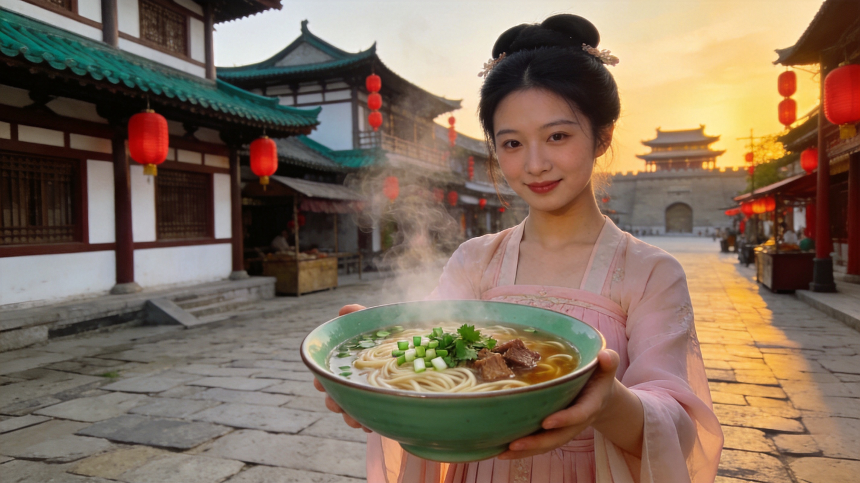 短剧《长安小厨娘》官方海报