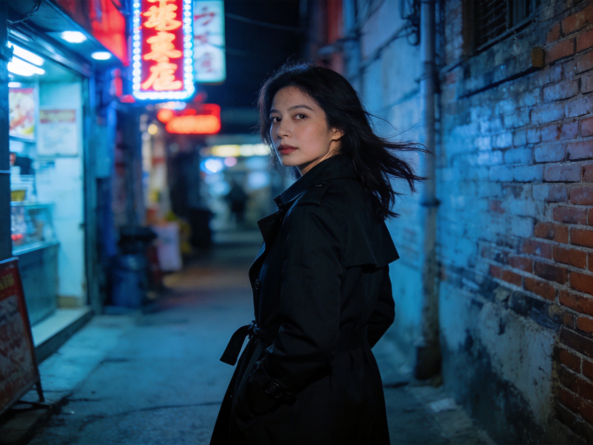 《夜色深处的她》海报